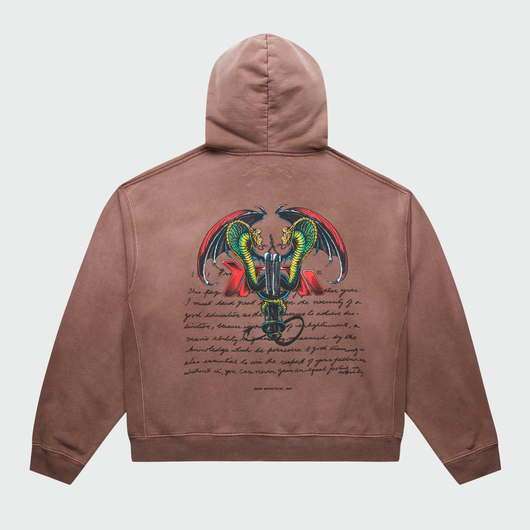 CADU 2 BOXY HOODIE VBWN