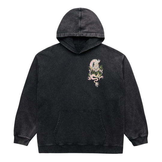 DILONG OVERSIZED HOODIE BLKC