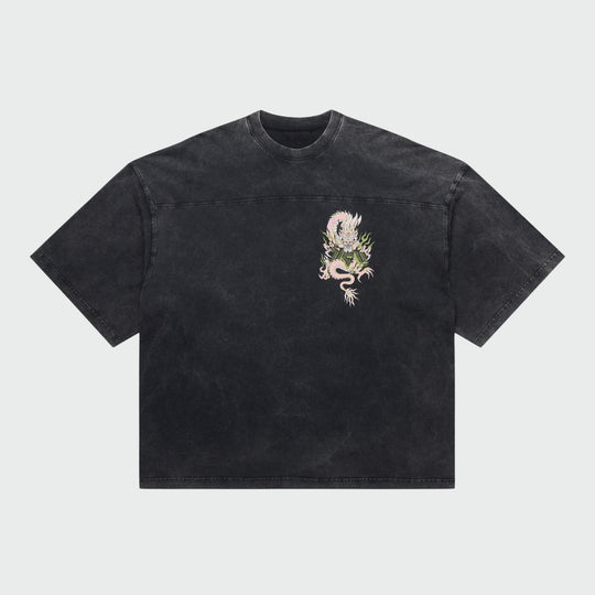 DILONG OVERSIZED TEE BLKC