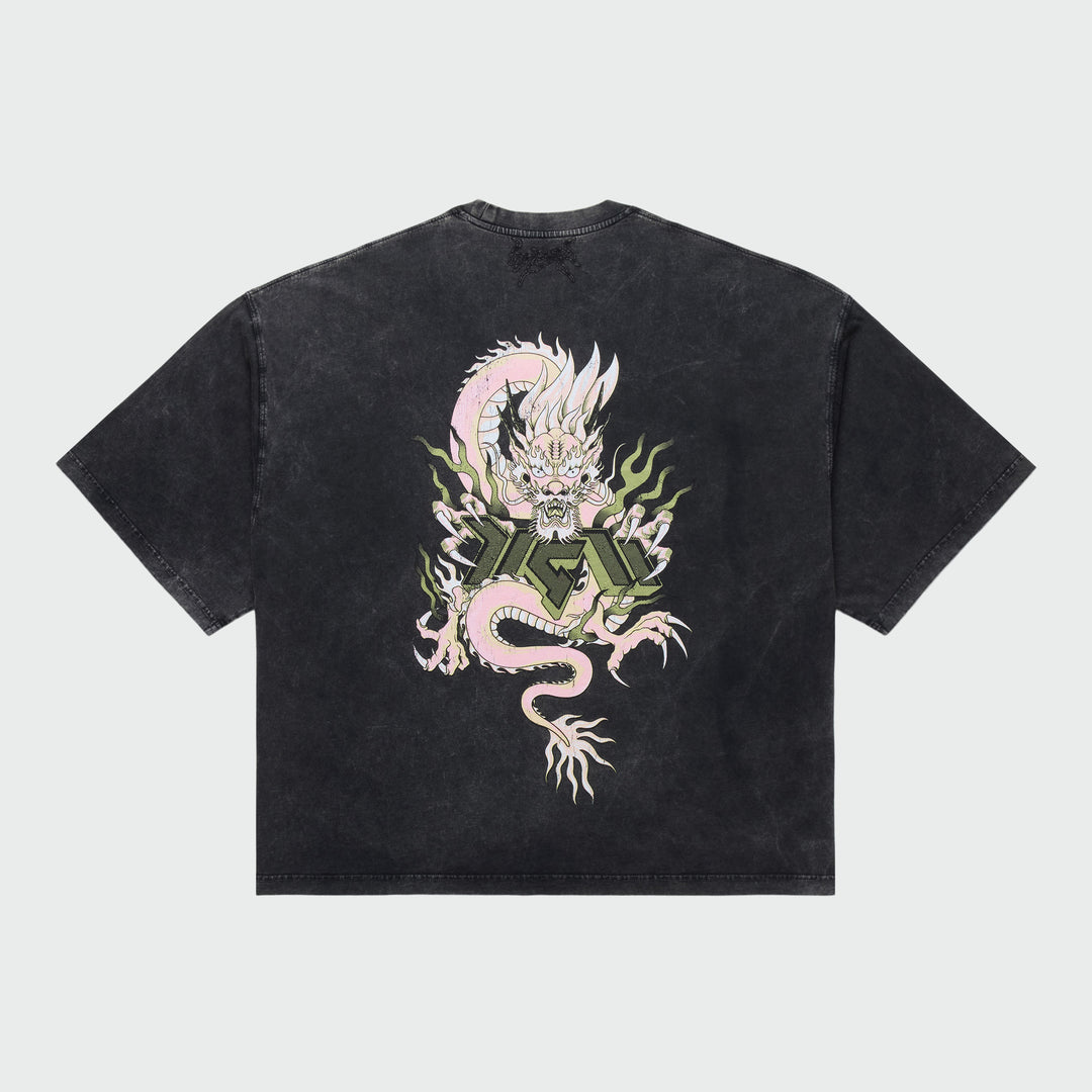 DILONG OVERSIZED TEE BLKC